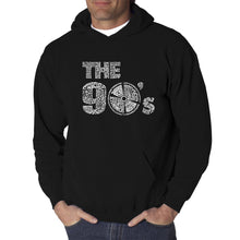 Load image into Gallery viewer, 90S - Men&#39;s Word Art Hooded Sweatshirt