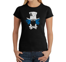 Load image into Gallery viewer, The Mad Hatter - Women&#39;s Word Art T-Shirt