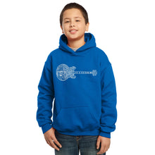 Load image into Gallery viewer, Blues Legends - Boy&#39;s Word Art Hooded Sweatshirt