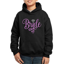 Load image into Gallery viewer, Boy&#39;s Word Art Hooded Sweatshirt - Bride