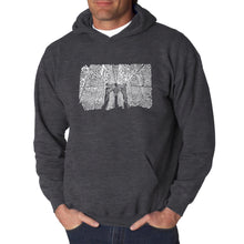 Load image into Gallery viewer, Brooklyn Bridge - Men&#39;s Word Art Hooded Sweatshirt
