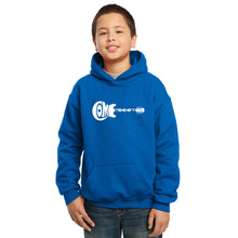 Load image into Gallery viewer, COME TOGETHER - Boy&#39;s Word Art Hooded Sweatshirt