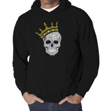 Load image into Gallery viewer, Brooklyn Crown  - Men&#39;s Word Art Hooded Sweatshirt