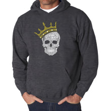Load image into Gallery viewer, Brooklyn Crown  - Men&#39;s Word Art Hooded Sweatshirt