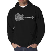 Load image into Gallery viewer, Blues Legends - Men&#39;s Word Art Hooded Sweatshirt