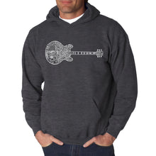 Load image into Gallery viewer, Blues Legends - Men&#39;s Word Art Hooded Sweatshirt