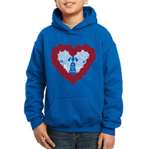 Boy's Word Art Hooded Sweatshirt - Til Death Do Us Part