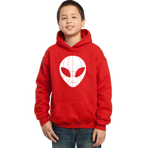 I COME IN PEACE - Boy's Word Art Hooded Sweatshirt
