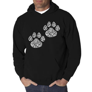 Cat Mom - Men's Word Art Hooded Sweatshirt