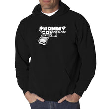 Load image into Gallery viewer, Cold Dead Hands Gun - Men&#39;s Word Art Hooded Sweatshirt
