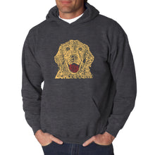 Load image into Gallery viewer, Dog - Men&#39;s Word Art Hooded Sweatshirt