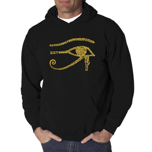 EGYPT - Men's Word Art Hooded Sweatshirt