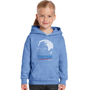 Bernie Sanders 2020 - Girl's Word Art Hooded Sweatshirt