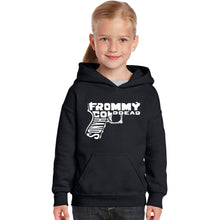 Load image into Gallery viewer, Out of My cold Dead Hands Gun - Girl&#39;s Word Art Hooded Sweatshirt