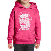 Load image into Gallery viewer, Pablo Escobar  - Girl&#39;s Word Art Hooded Sweatshirt
