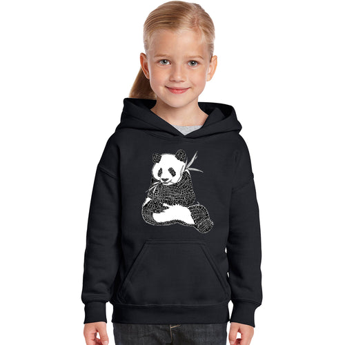 ENDANGERED SPECIES - Girl's Word Art Hooded Sweatshirt