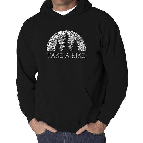 Nature Lover  - Men's Word Art Hooded Sweatshirt