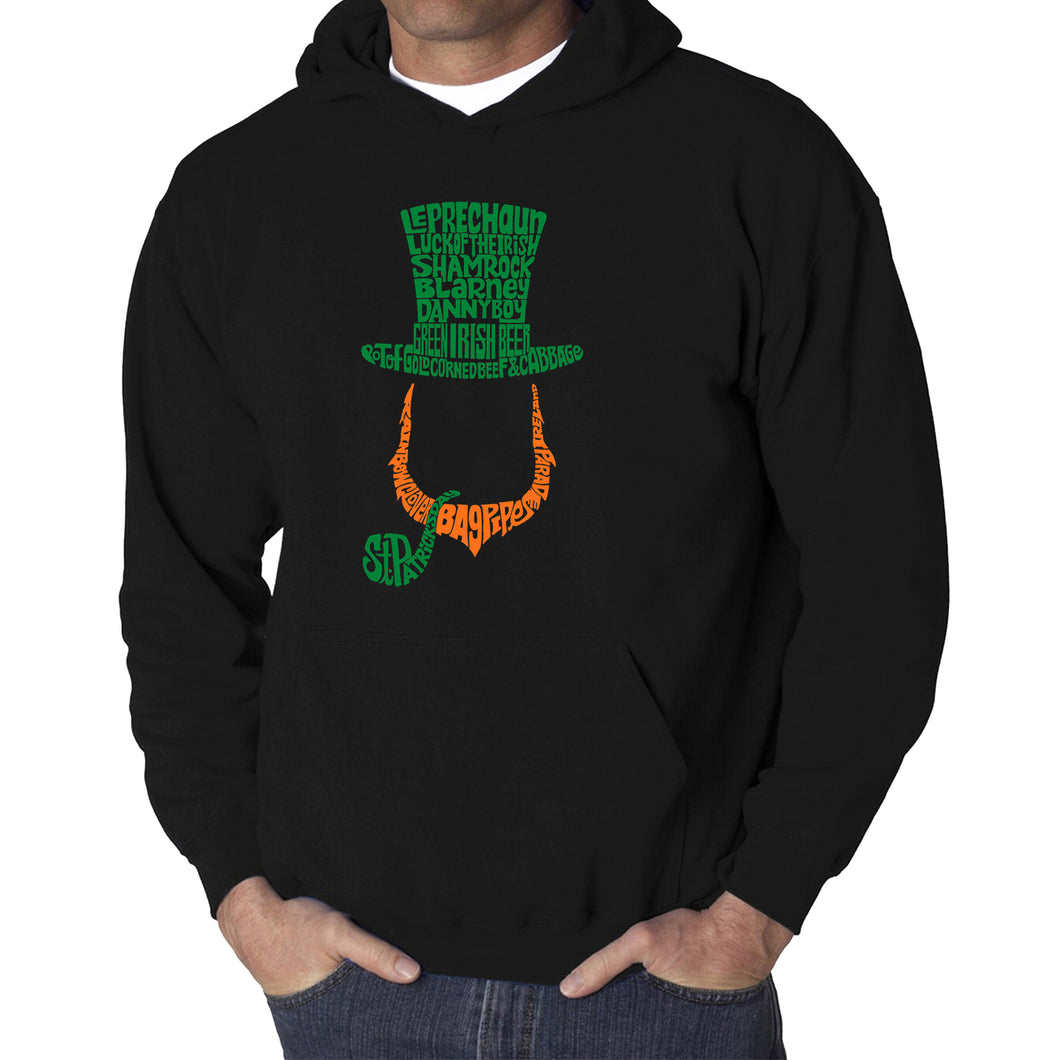 Leprechaun  - Men's Word Art Hooded Sweatshirt