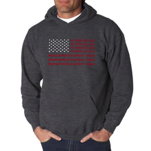 Load image into Gallery viewer, Maga Flag - Men&#39;s Word Art Hooded Sweatshirt