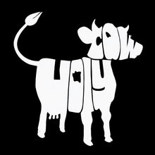 Load image into Gallery viewer, LA Pop Art Boy&#39;s Word Art Hooded Sweatshirt - Holy Cow