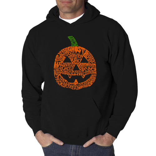 Pumpkin - Men's Word Art Hooded Sweatshirt