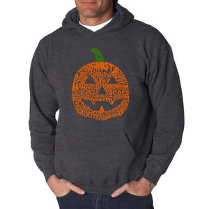 Pumpkin - Men's Word Art Hooded Sweatshirt