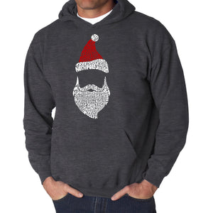 Santa Claus  - Men's Word Art Hooded Sweatshirt