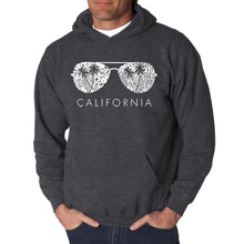 Load image into Gallery viewer, California Shades - Men&#39;s Word Art Hooded Sweatshirt