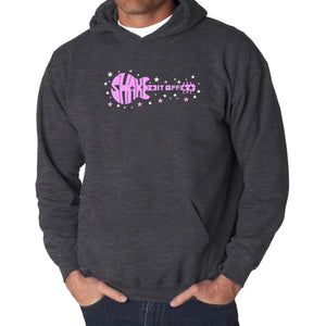 Shake it Off - Men's Word Art Hooded Sweatshirt