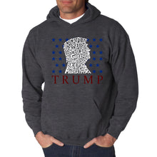 Load image into Gallery viewer, Keep America Great - Men&#39;s Word Art Hooded Sweatshirt