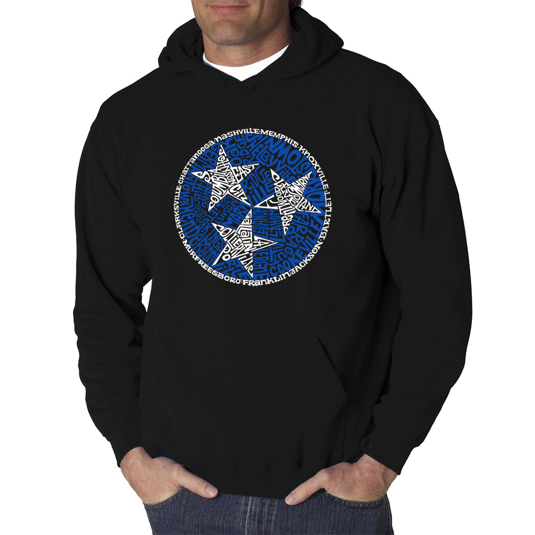 Tennessee Tristar - Men's Word Art Hooded Sweatshirt