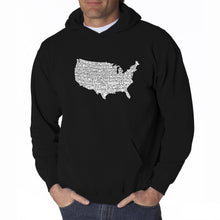 Load image into Gallery viewer, THE STAR SPANGLED BANNER - Men&#39;s Word Art Hooded Sweatshirt