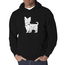 Load image into Gallery viewer, Yorkie - Men&#39;s Word Art Hooded Sweatshirt