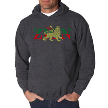 Load image into Gallery viewer, Zion One Love - Men&#39;s Word Art Hooded Sweatshirt