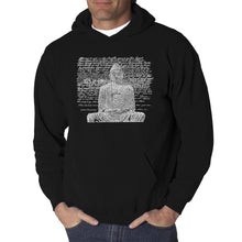 Load image into Gallery viewer, Zen Buddha - Men&#39;s Word Art Hooded Sweatshirt