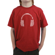 Load image into Gallery viewer, 63 DIFFERENT GENRES OF MUSIC - Boy&#39;s Word Art T-Shirt