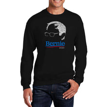 Load image into Gallery viewer, Bernie Sanders 2020 - Men&#39;s Word Art Crewneck Sweatshirt