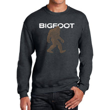 Load image into Gallery viewer, Bigfoot - Men&#39;s Word Art Crewneck Sweatshirt