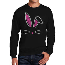 Load image into Gallery viewer, Bunny Ears  - Men&#39;s Word Art Crewneck Sweatshirt