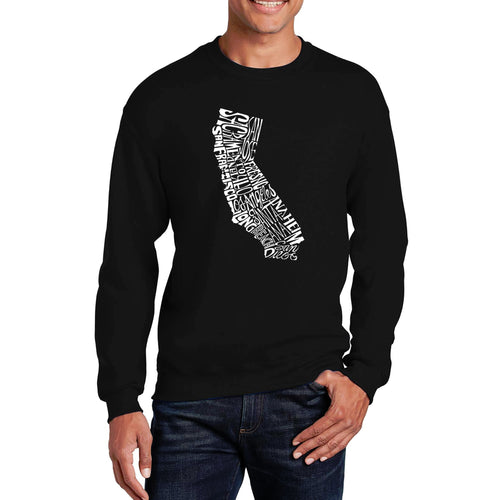 California State -  Men's Word Art Crewneck Sweatshirt