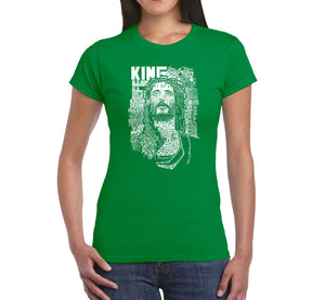JESUS - Women's Word Art T-Shirt