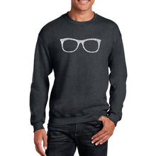 Load image into Gallery viewer, SHEIK TO BE GEEK - Men&#39;s Word Art Crewneck Sweatshirt