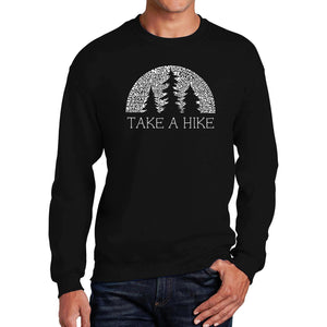 Nature Lover  - Men's Word Art Crewneck Sweatshirt