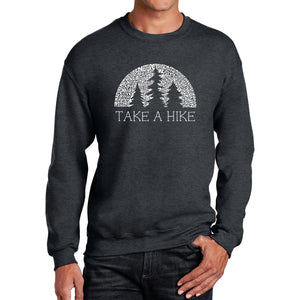 Nature Lover  - Men's Word Art Crewneck Sweatshirt