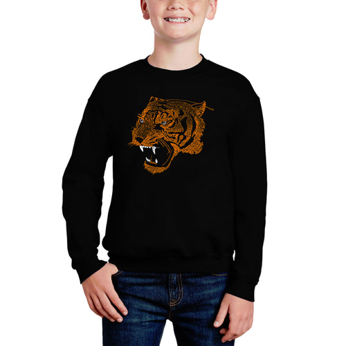 Beast Mode - Boy's Word Art Crewneck Sweatshirt