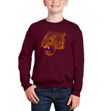 Load image into Gallery viewer, Beast Mode - Boy&#39;s Word Art Crewneck Sweatshirt