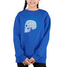 Load image into Gallery viewer, Punk Mohawk - Girl&#39;s Word Art Crewneck Sweatshirt