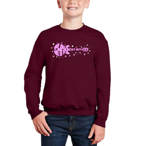 Shake it Off - Boy's Word Art Crewneck Sweatshirt