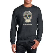 Load image into Gallery viewer, Dia De Los Muertos - Men&#39;s Word Art Crewneck Sweatshirt