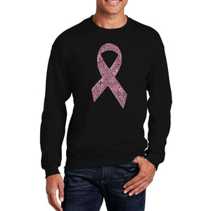 CREATED OUT OF 50 SLANG TERMS FOR BREASTS - Men's Word Art Crewneck Sweatshirt